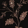 Black Georgette Kurta Churidar with Embroidery