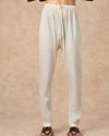 Manyavar Men Wine Georgette Kurta Pajama