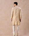 Manyavar Men Golden Glow Kurta Churidar