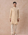 Manyavar Men Golden Glow Kurta Churidar
