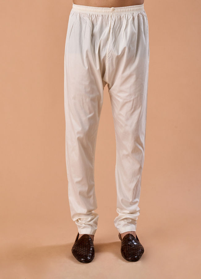 Manyavar Men Dusty Pink Charm Kurta Pajama