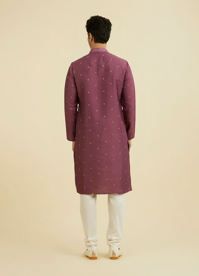 Manyavar Men Dusty Pink Kurta Churidar