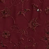 Wine Georgette Ensemble Mid Length Kurta Pant