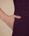 Manyavar Men Purple Georgette Kurta Churidar with Embroidery