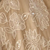 Beige Georgette Kurta Churidar with Embroidery