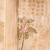 Cream Georgette Kurta Pant Set