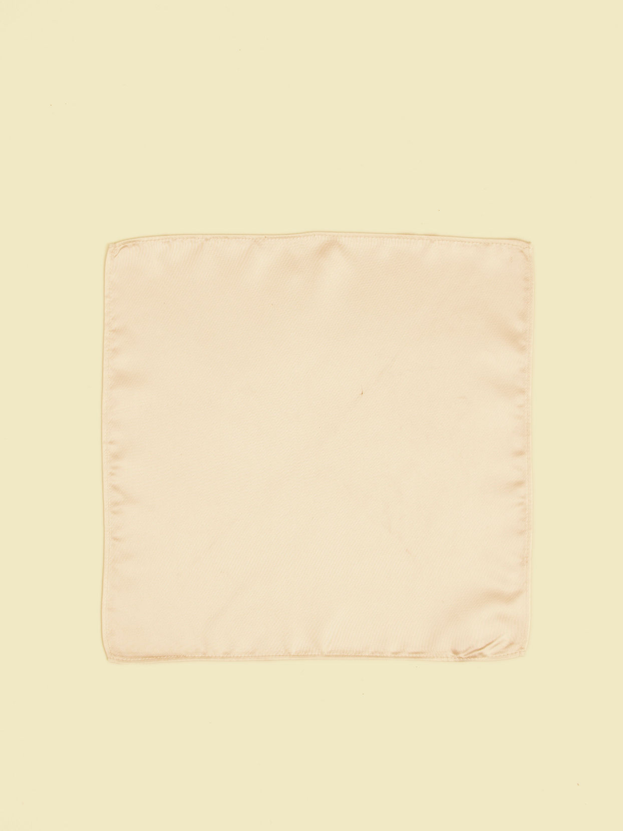 Manyavar Men Lustrous Cream Pocket Square