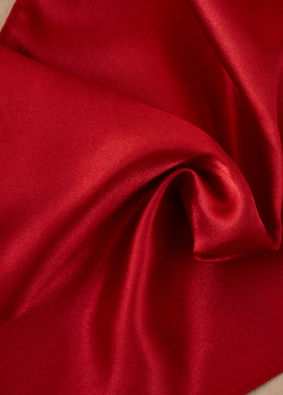 Manyavar Men Red Satin Pocket Square