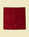 alt message - Manyavar Men Classic Maroon Self-textured Pocket Square image number 1