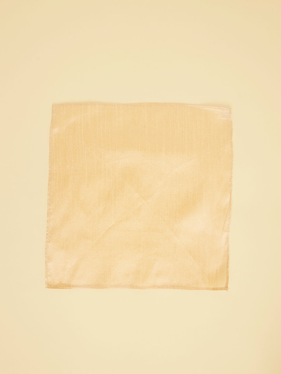 Manyavar Men Sand Beige Textured Pocket Square