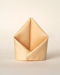 Manyavar Men Classic Beige Pocket Square