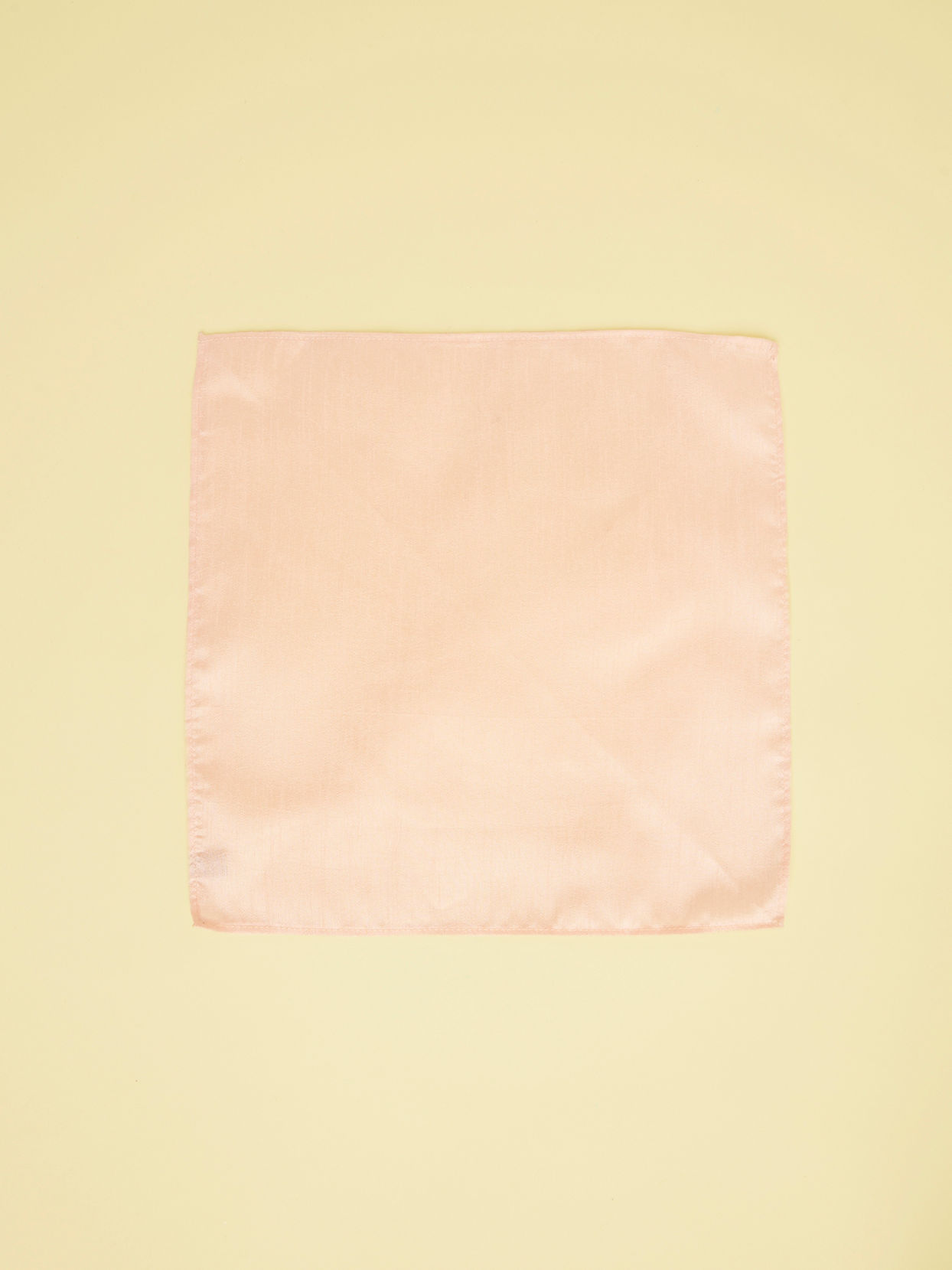 Peach Pink Textured Pocket Square image number 1