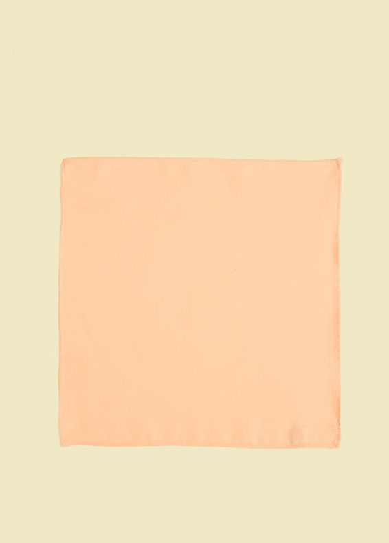 Manyavar Men Satin Pink Affair Pocket Square