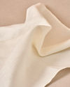 Manyavar Men Cream Blended Viscose Pocket Square