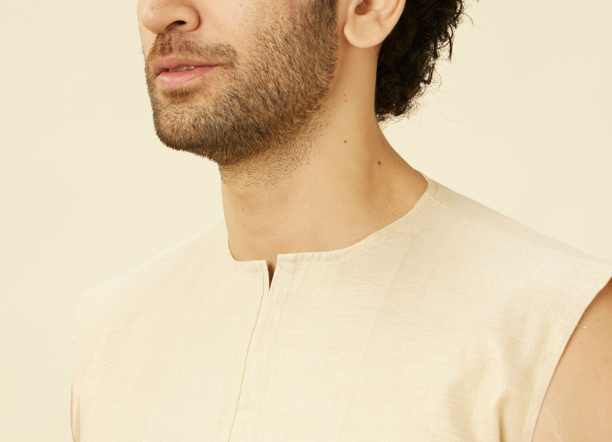 Twamev Men Royal Beige Sherwani Affair