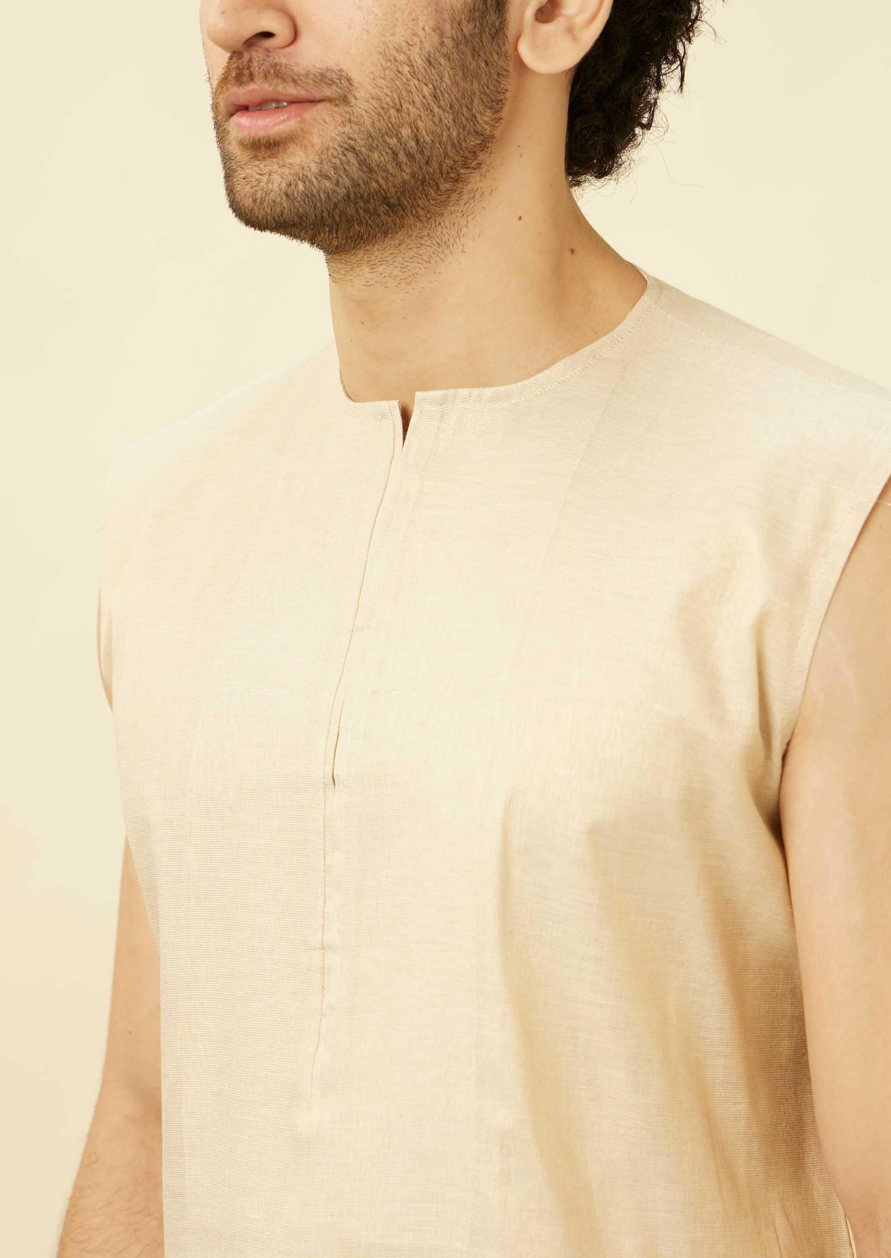 Twamev Men Royal Beige Sherwani Affair