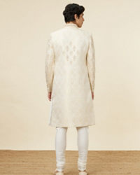 Twamev Men Timeless Beige Sherwani