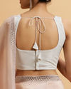 Mohey Women Grey Princess Cut Shimmery Blouse