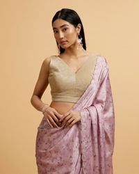 Mohey Women Beige Plisse Effect Blouse