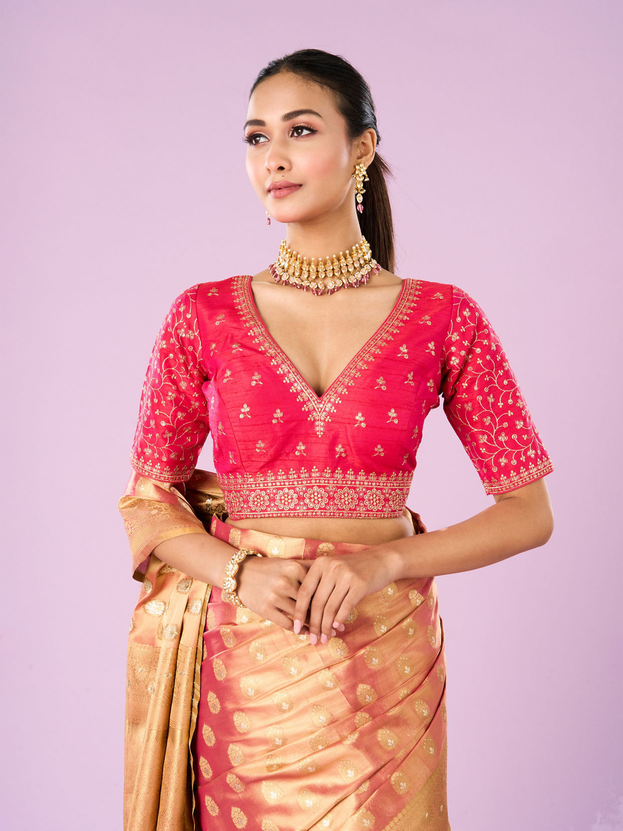 Mohey Women Pink Mirage Blouse