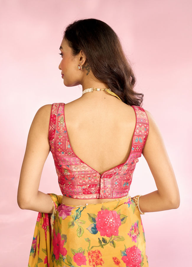 Mohey Women Pink Elegance Blouse