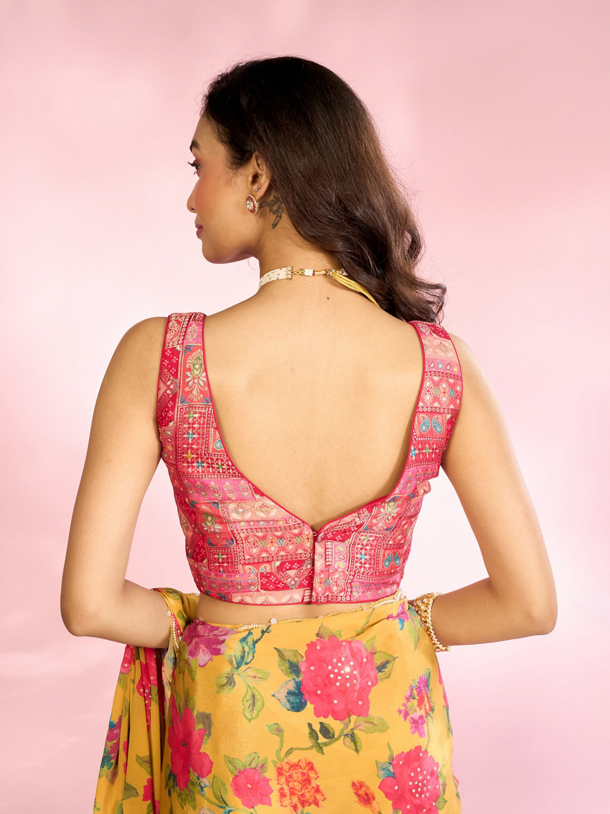 Mohey Women Pink Elegance Blouse