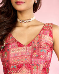 Mohey Women Pink Elegance Blouse