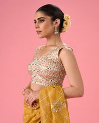 Mohey Women Creamy Elegance Blouse