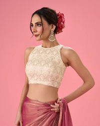 Mohey Women Creamy Elegance Cotton Blouse