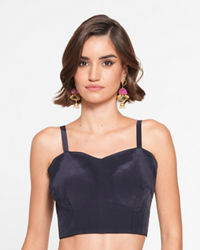 Twamev Women Indigo Blue Elegance Indo Western