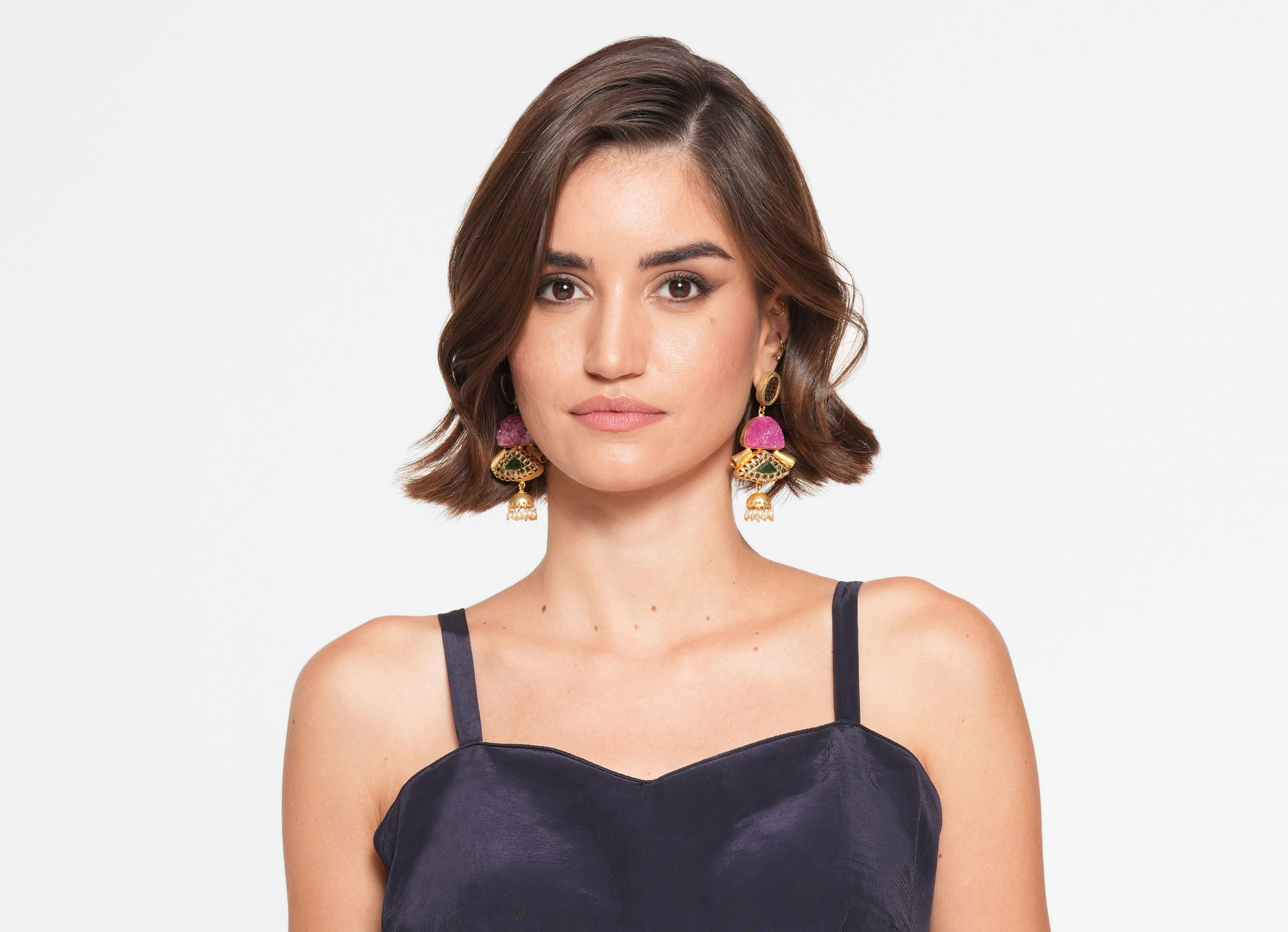 Twamev Women Indigo Blue Elegance Indo Western