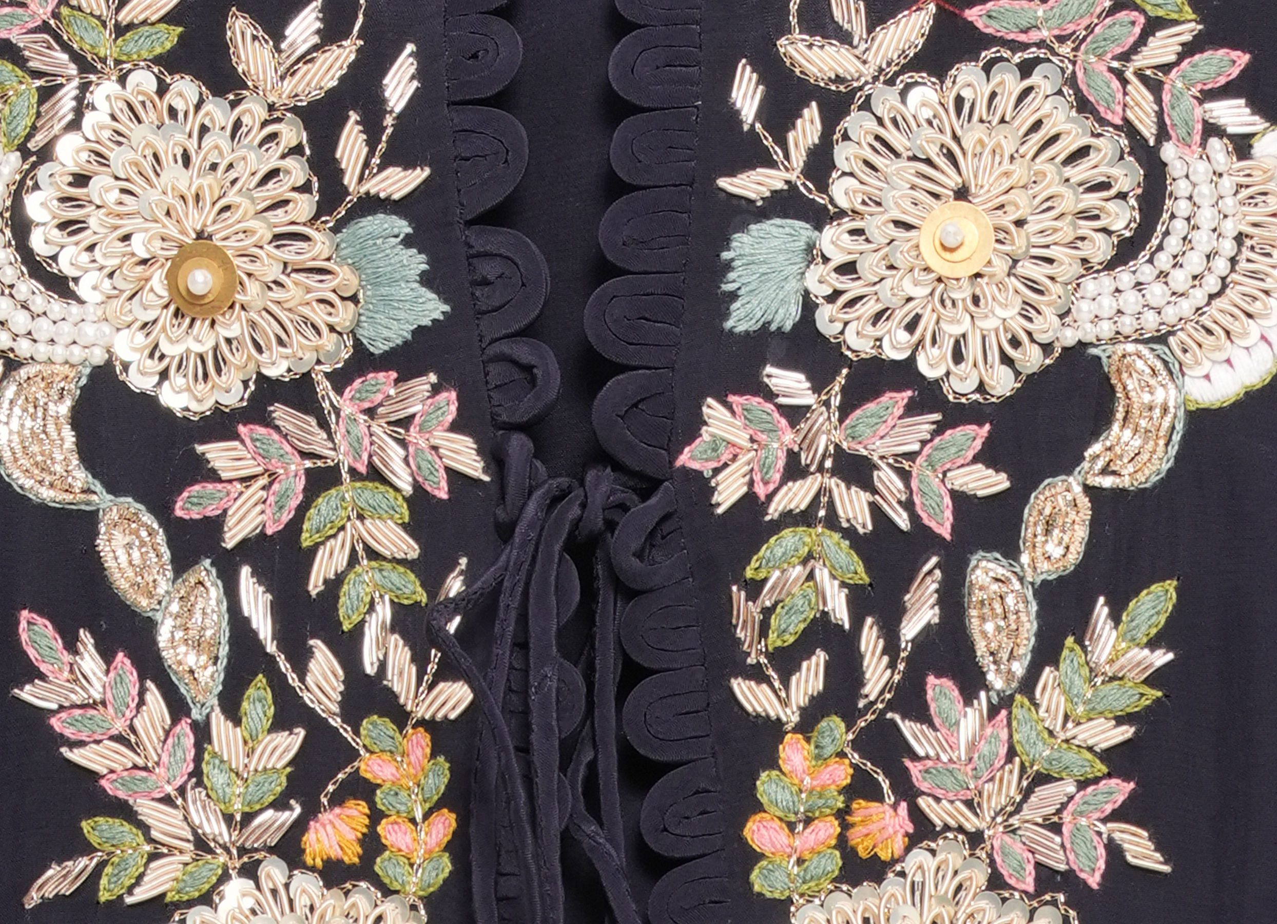 Twamev Women Indigo Blue Elegance Indo Western