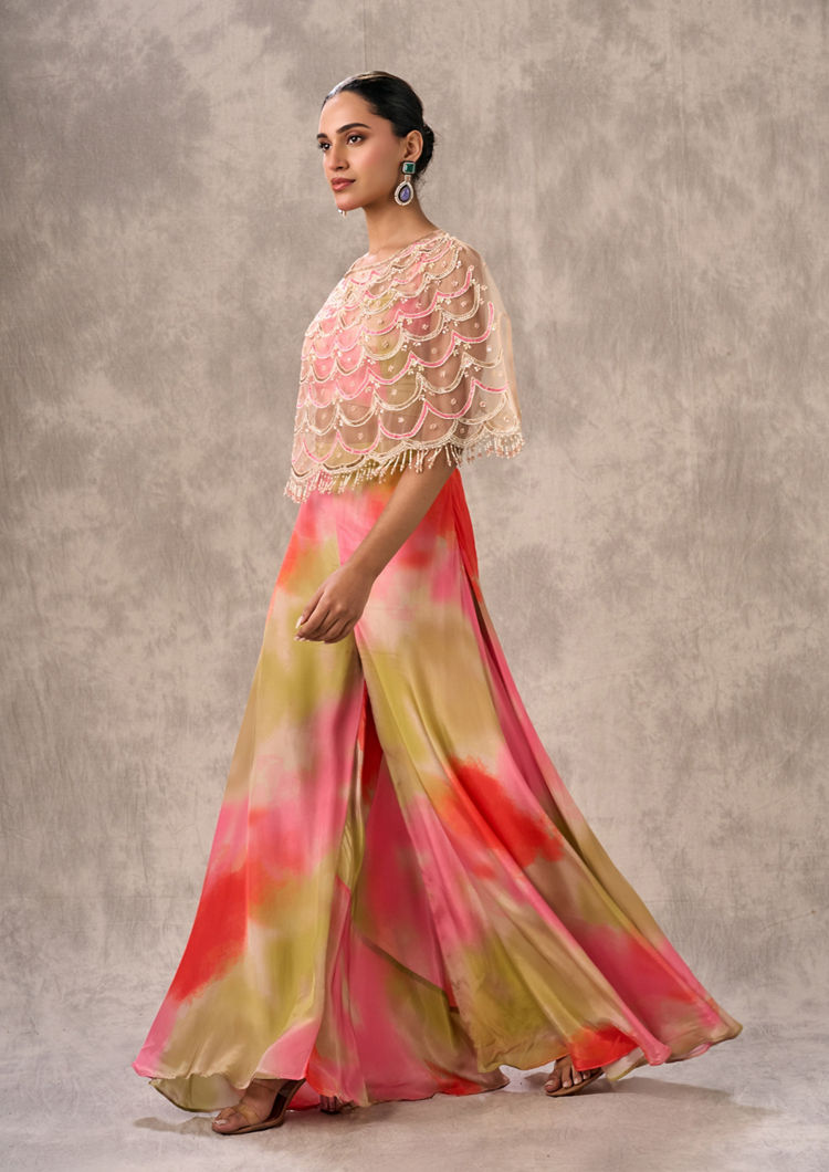 Twamev Women Green Enchantress Indo Western