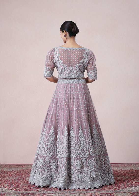 Twamev Women Regal Purple Dream Lehenga