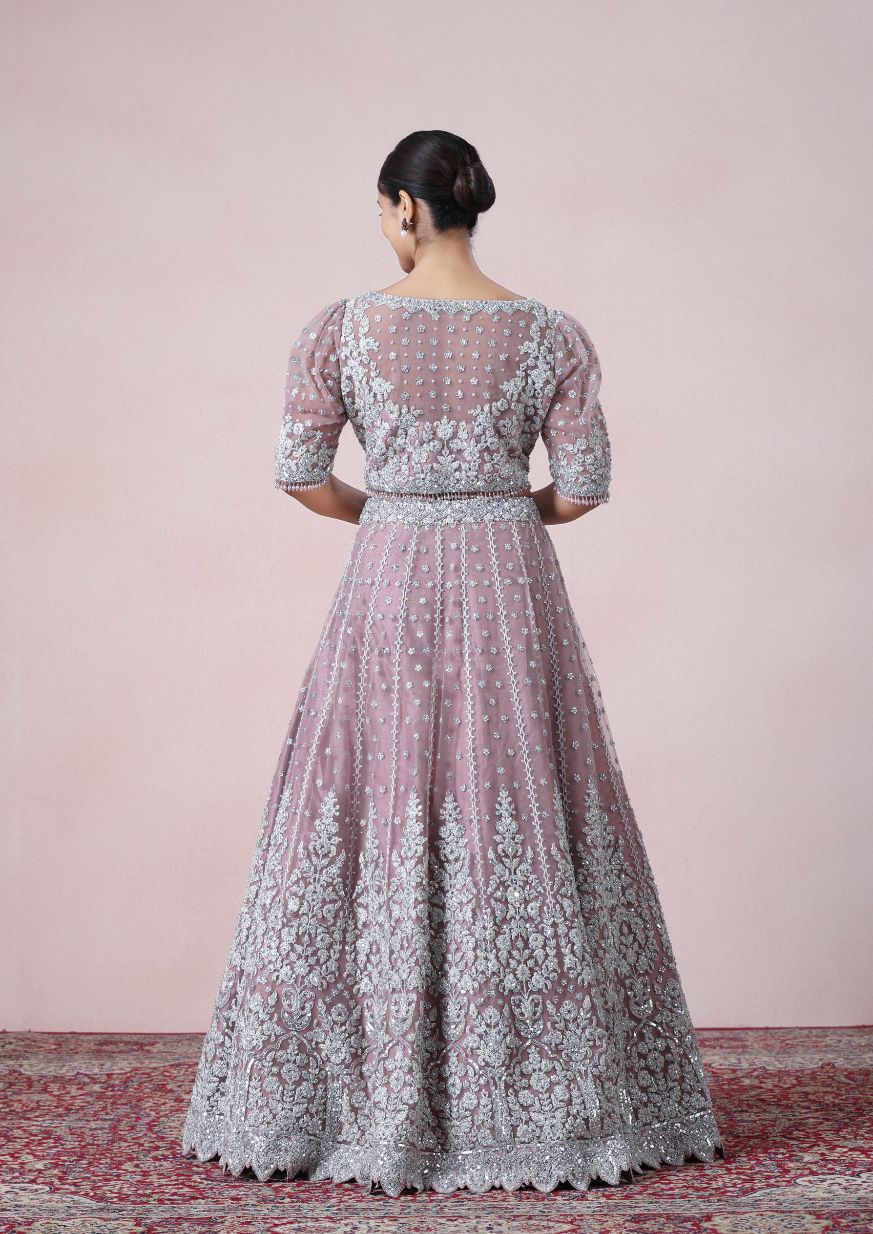 Twamev Women Regal Purple Dream Lehenga