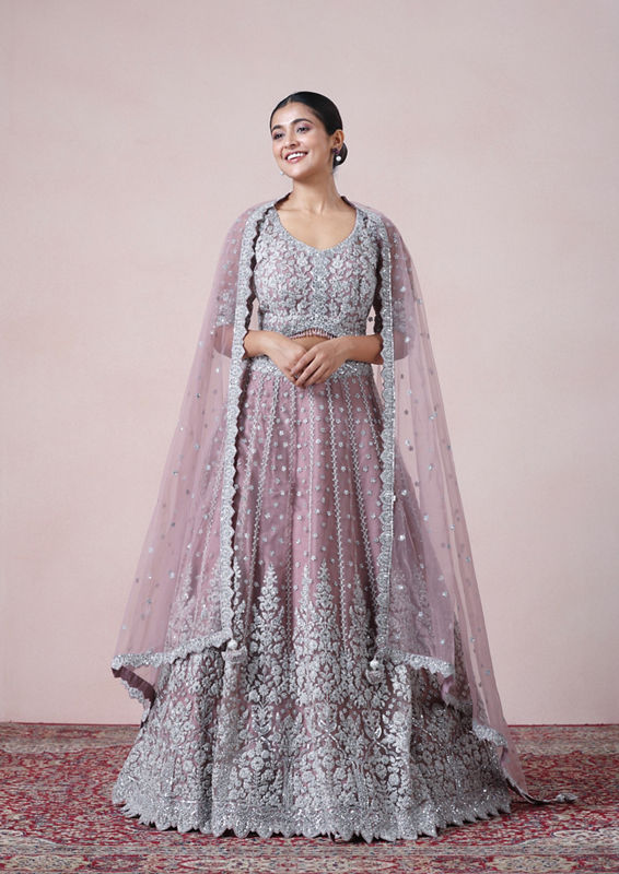 Twamev Women Regal Purple Dream Lehenga