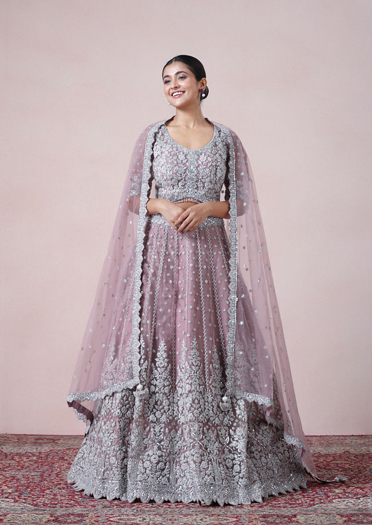 Twamev Women Regal Purple Dream Lehenga