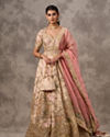 Radiant Cream Bridal Lehenga