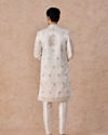 Manyavar Men White Sherwani Majesty