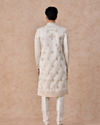 Manyavar Men Elegant White Festive Sherwani