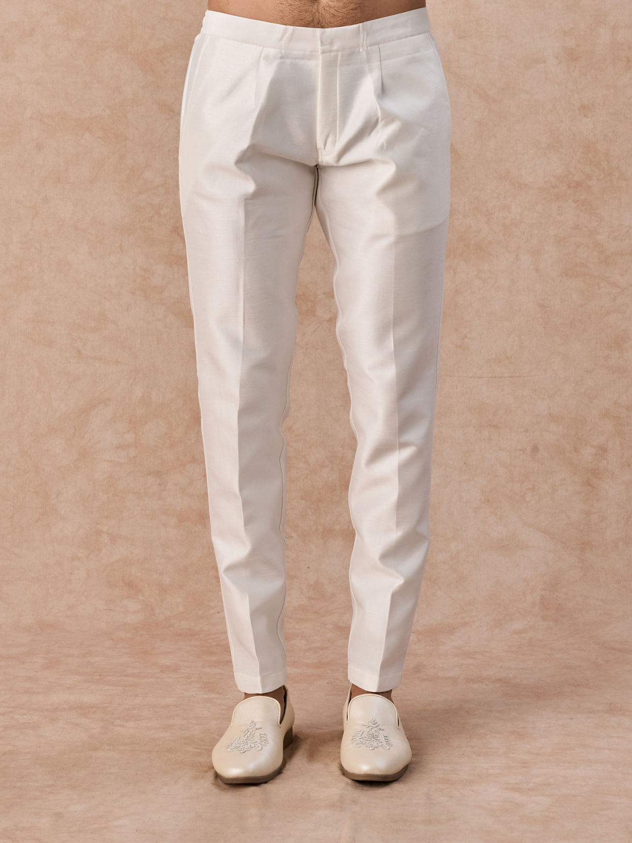 Manyavar Men Imperial White Elegance Sherwani