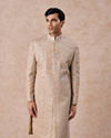 Beige Opulence Sherwani