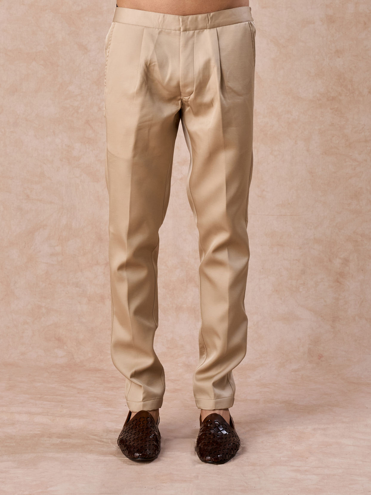 Manyavar Men Beige Opulence Sherwani