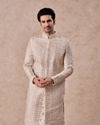 Champagne Splendor Sherwani