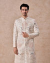Regal White Sherwani Ensemble