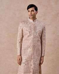 Manyavar Men Champagne Elegance Sherwani