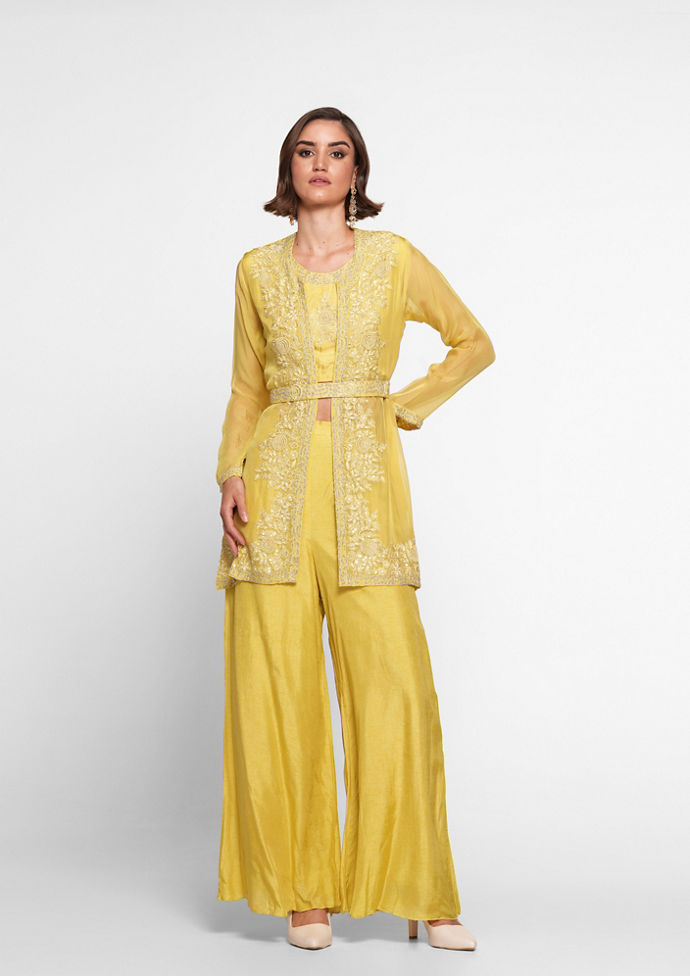 Twamev Women Sunshine Glory Indo Western Ensemble
