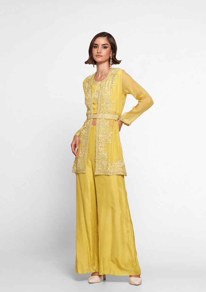 Twamev Women Sunshine Glory Indo Western Ensemble
