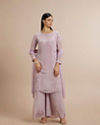 Elegant Purple Celebration Stitched Suit