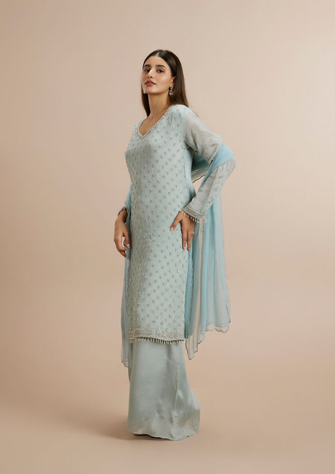 Twamev Women Grey Elegance Stitched Suit